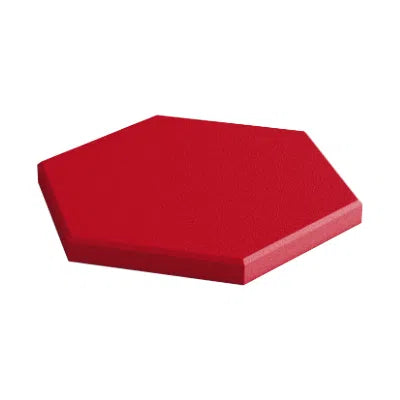 HEXA EDGE M Acoustic Soft wall Panel on white background DecorMania UK