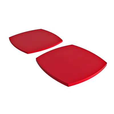 Hello L - FIRE-RESIST - Acoustic Wall Panel on white background Decormania UK