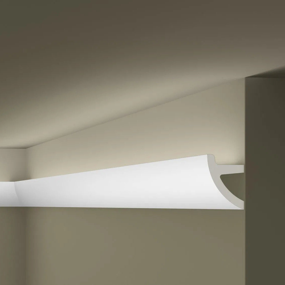 IL1 ARSTYL 2M Ceiling Coving for LED Lighting on a grey background | DecorMania UK 