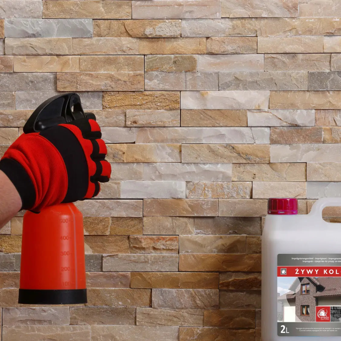 Impregnating Agent - Decormania Adhesive & Accessory during application Decormania UK