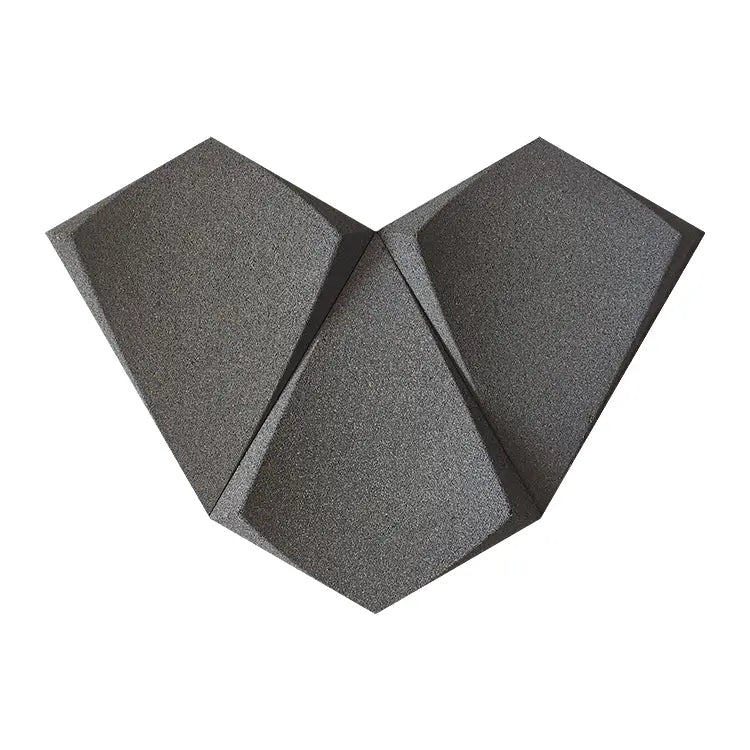 KITE 3D Cork Acoustic Wall Panels on white background DecorMania UK