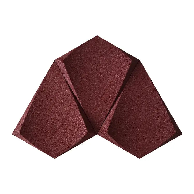 KITE 3D Cork Acoustic Wall Panels on white background DecorMania UK