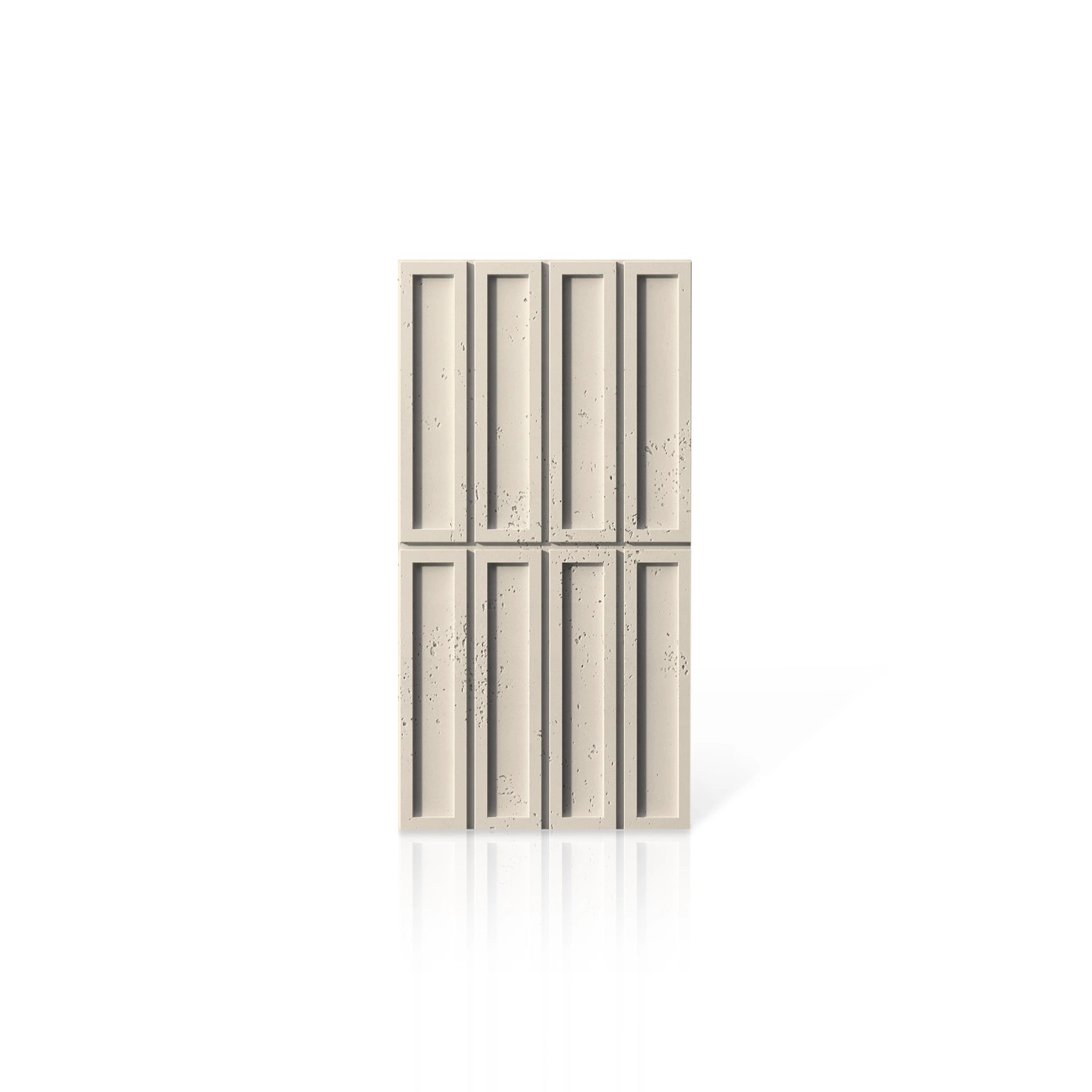 3D Concrete Wall Panels BLOCKS colour swatch on white background DecorMania UK