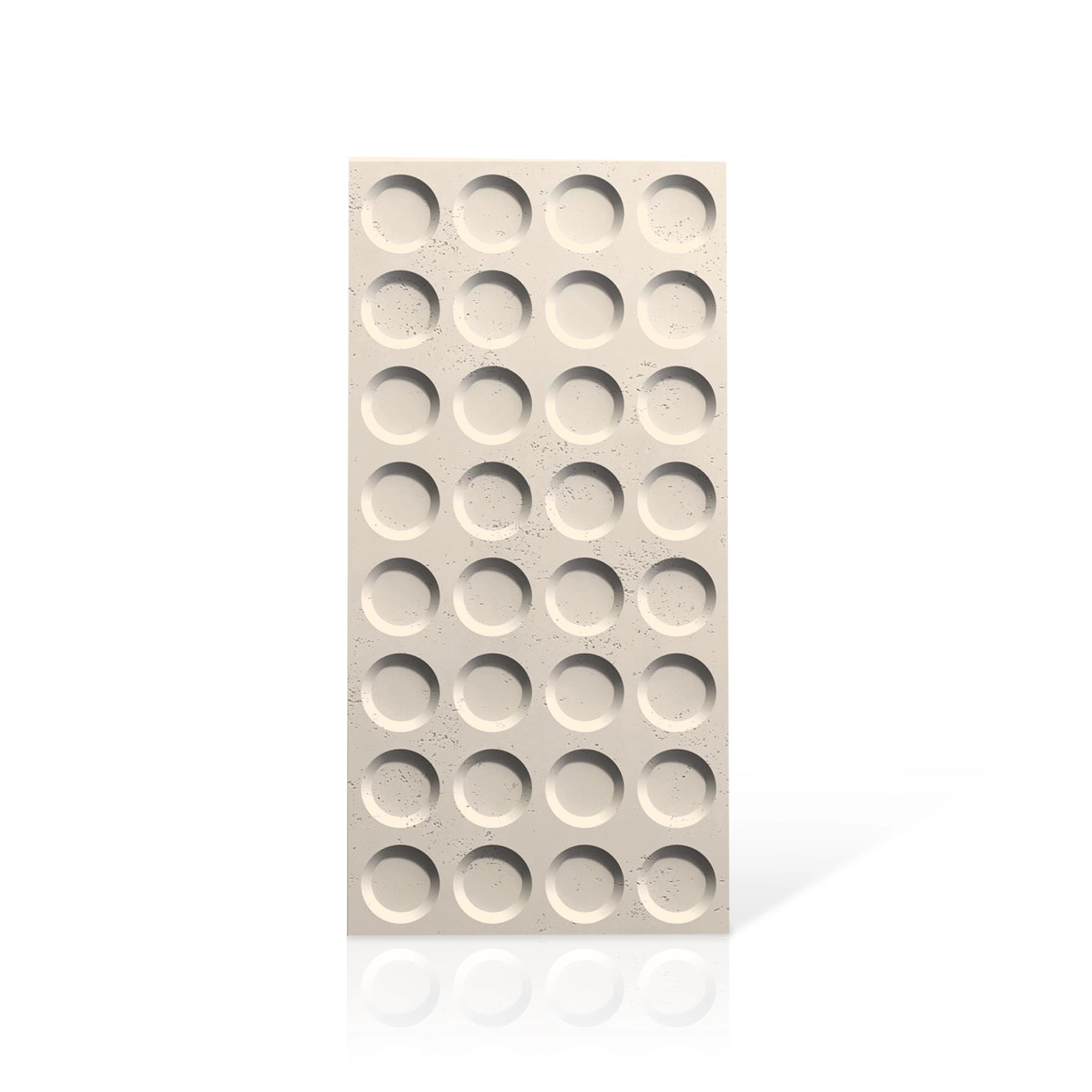 3D Concrete Wall Panels CONNECT colour swatch on white background DecorMania UK