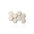 3D Concrete Wall Panels HEXAGON colour swatch on white background DecorMania UK