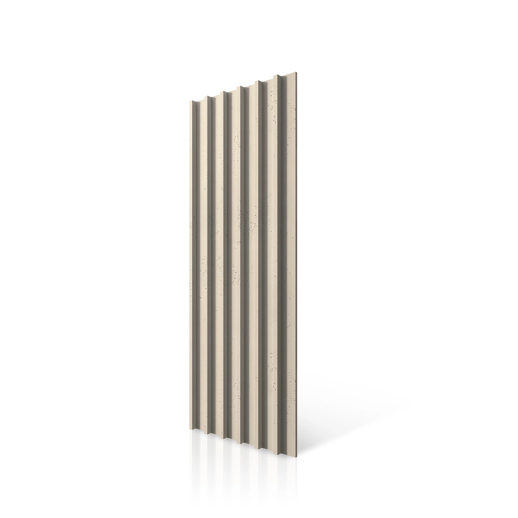 3D Concrete Wall Panels RIFT L colour swatch on white background DecorMania UK