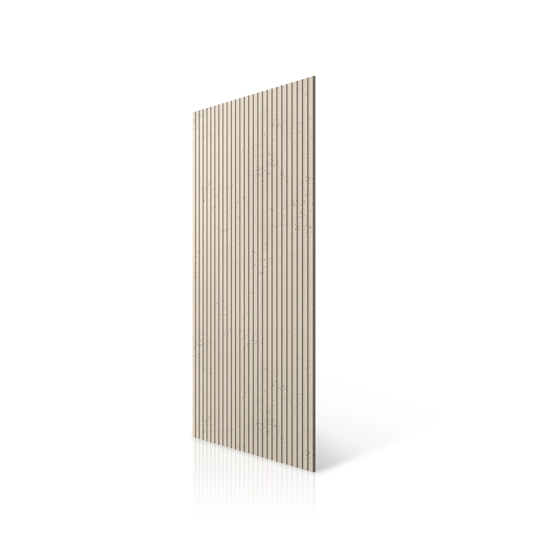 3D Concrete Wall Panels GROOVE colour swatch on white background DecorMania UK