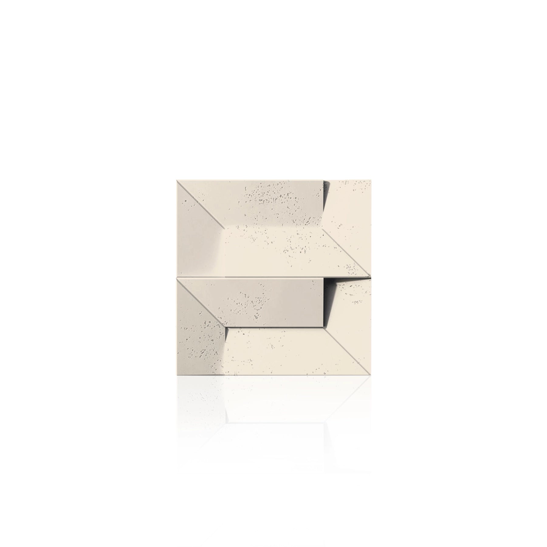 3D Concrete Wall Panels TRANSFORMER colour swatch on white background DecorMania UK