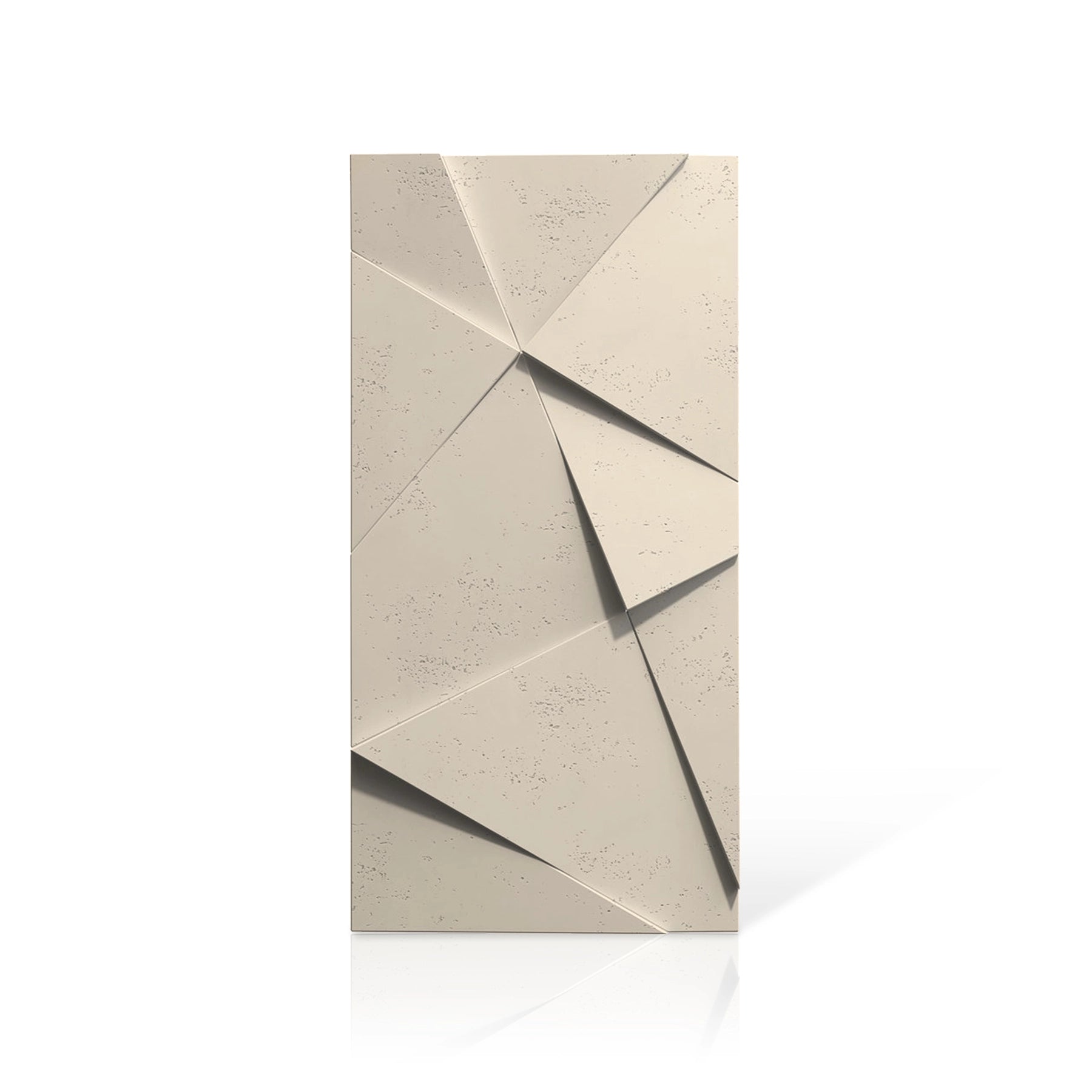 3D Concrete Wall Panels CRYSTAL colour swatch on white background DecorMania UK