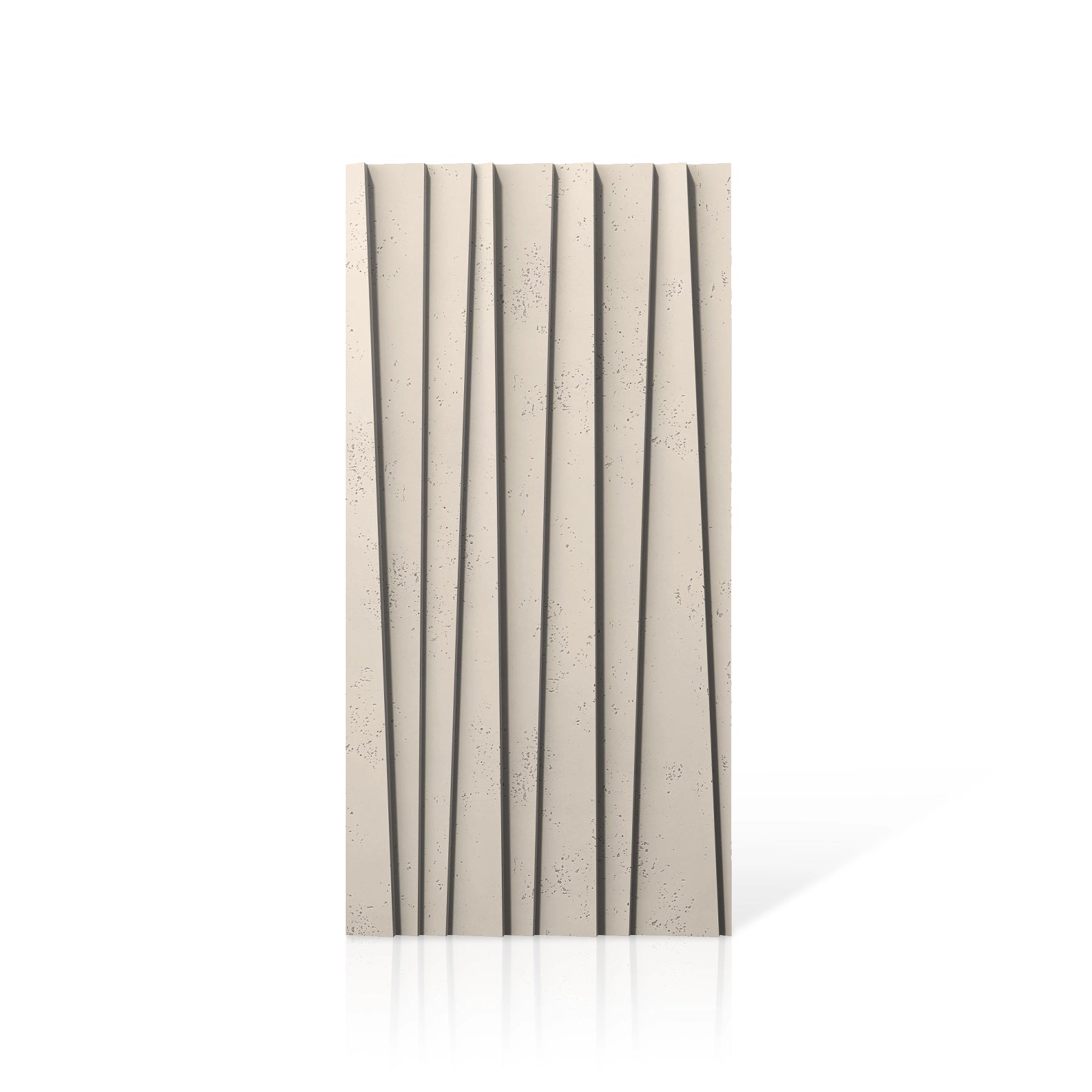 3D Concrete Wall Panels SHUTTERS colour swatch on white background DecorMania UK