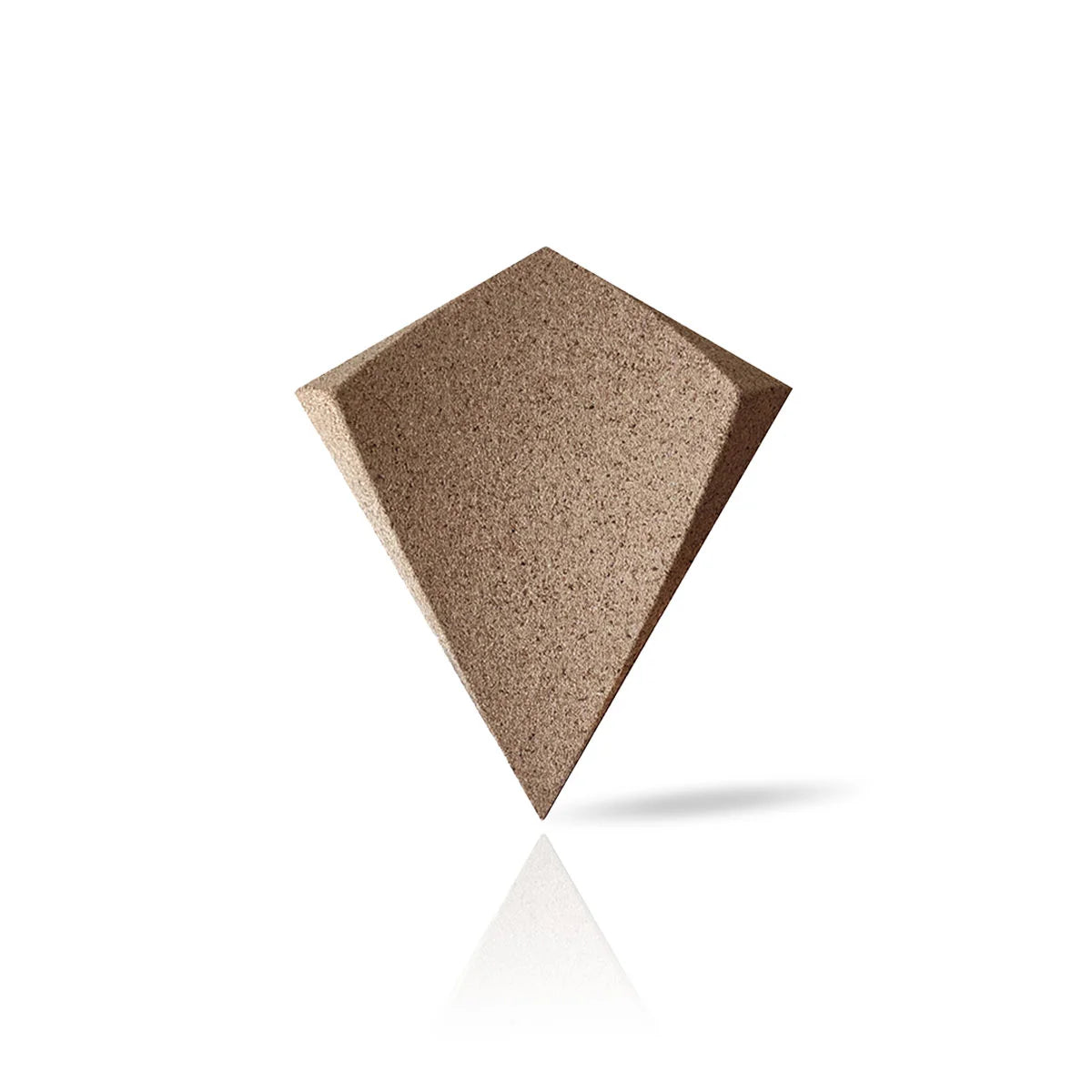 KITE 3D Acoustic cork wall panels sample | DecorMania UK