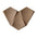 close up view of sample KITE 3D Acoustic Cork Wall Panels | DecorMania UK