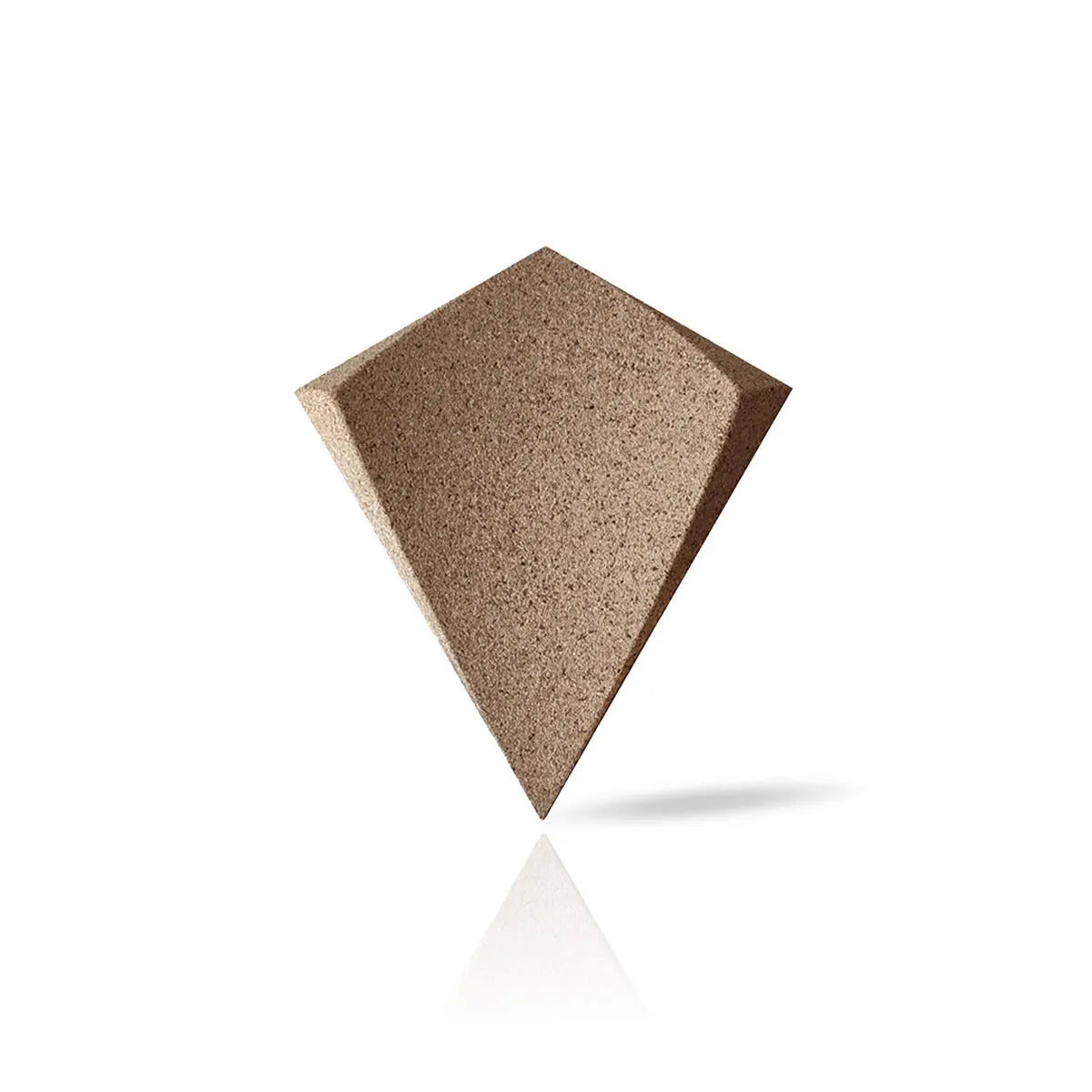 Close-up view of sample KITE Acoustic Cork Wall Panels | DecorMania UK