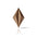 Close-up view of LINE - Acoustic 3D Cork Wall Panel | DecorMania UK
