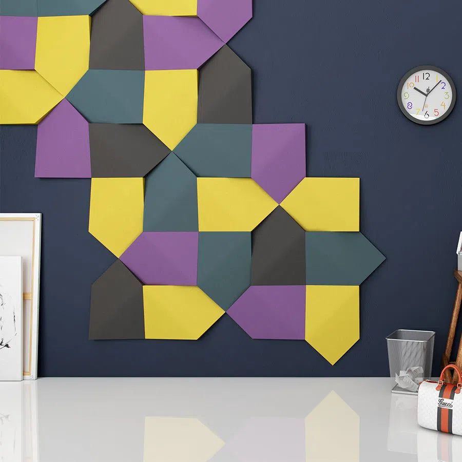 LINK Acoustic Soft 3D Wall Panel colour swatch on white background DecorMania UK