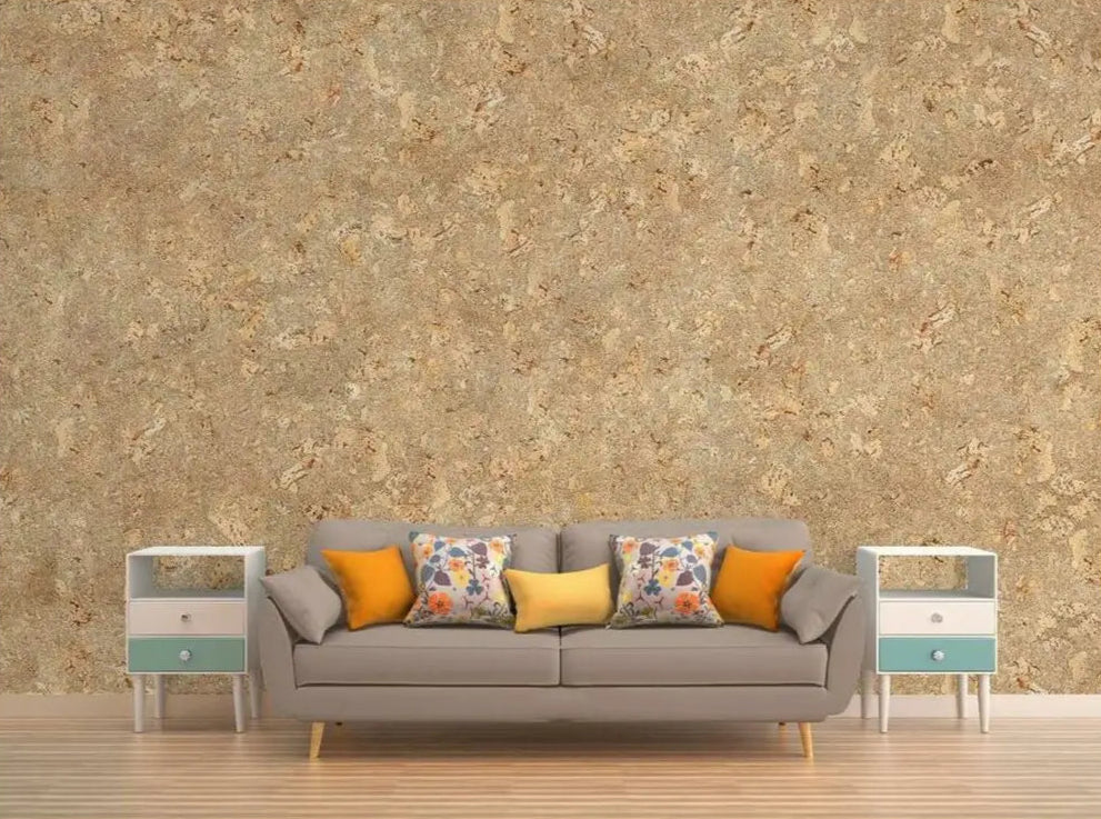 LUX Cork Acoustic Wall Panels - box of 4 in living room interior DecorMania UK