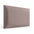 Upholstered padded wall panel 60 x 30 cm in Dusty Rose