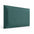 Upholstered padded wall panel 60 x 30 cm in Muted Teal