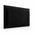Upholstered padded wall panel 60 x 30 cm in Black
