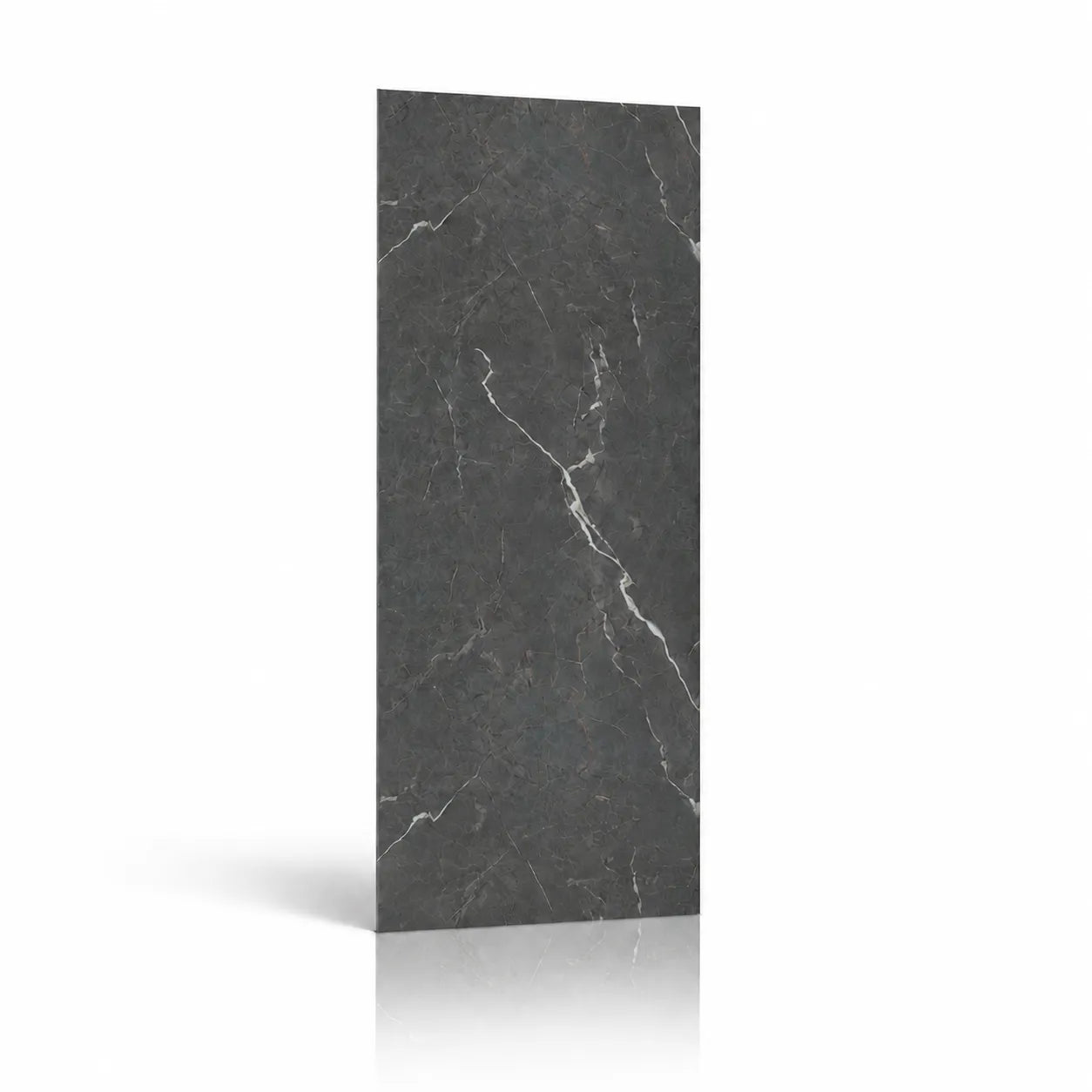 Mineral Ashen Grey concrete wall panel on a white background