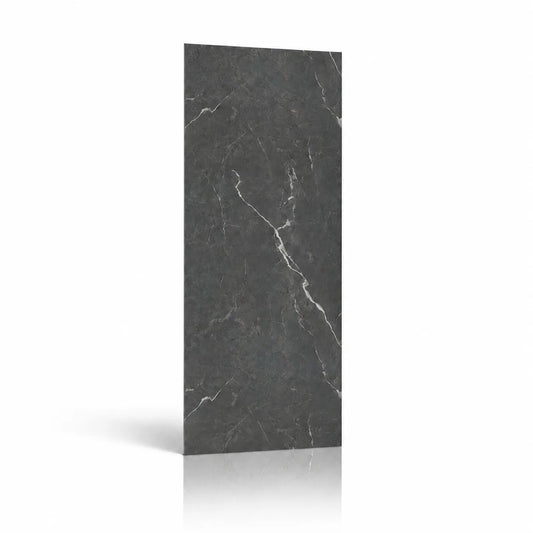 Mineral Ashen Grey concrete wall panel on a white background