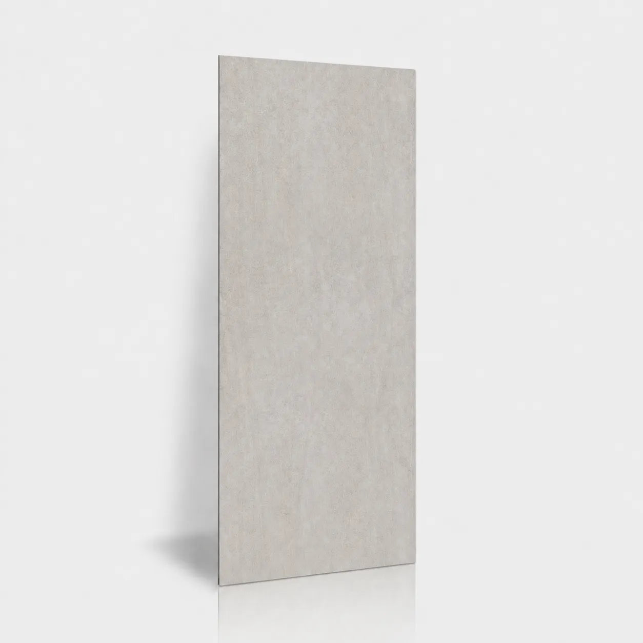 Mineral Light Grey concrete wall panel on a white background