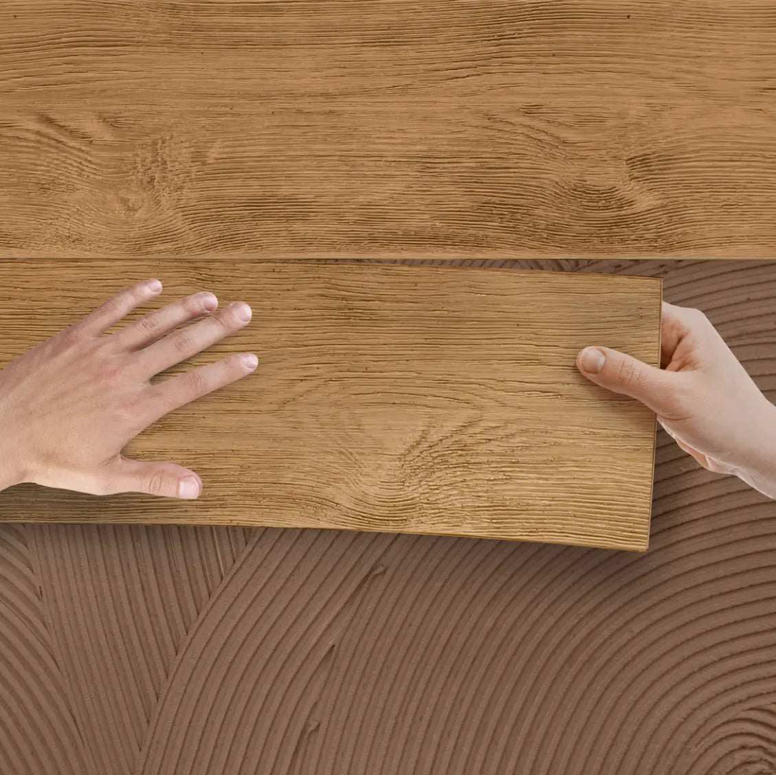 Mounting Glue - Decormania Adhesive & Accessory during application DecorMania UK