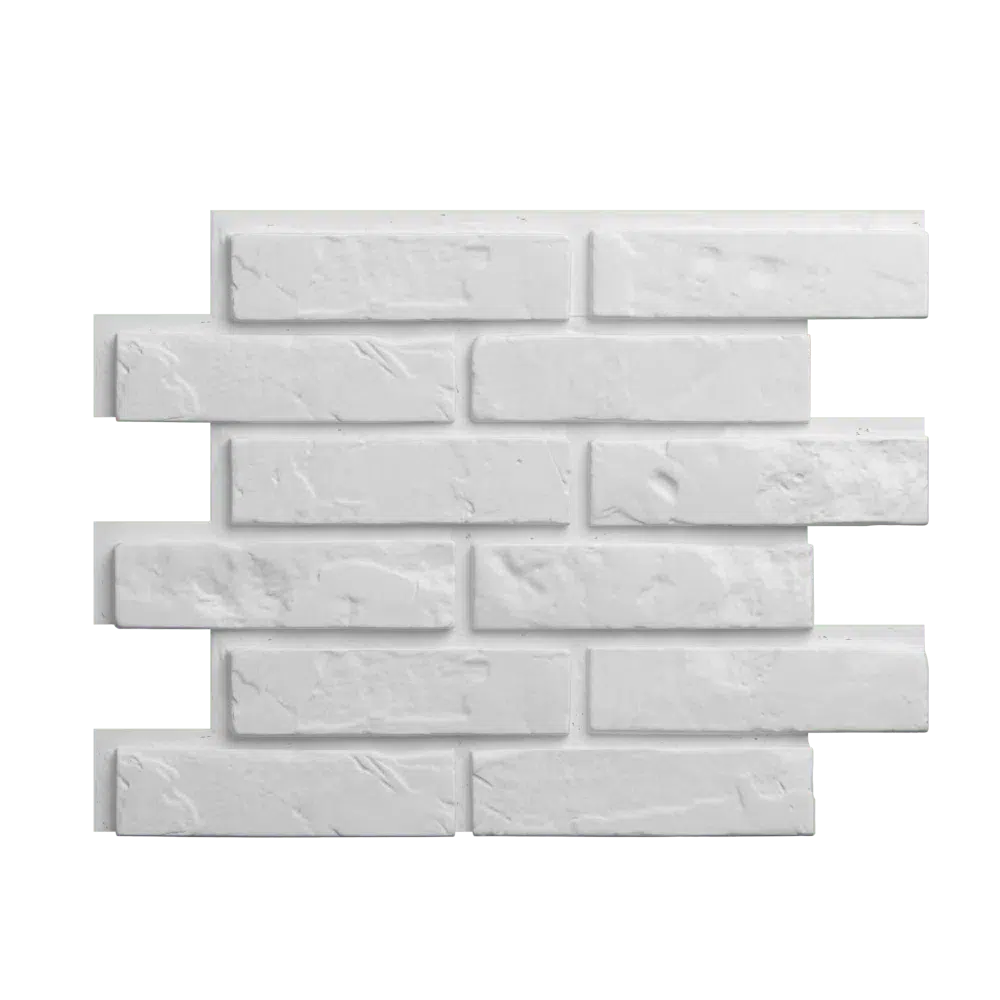 OLD BRICK 3D Decorative Wall Panels - Polystyrene on white background | DecorMania UK
