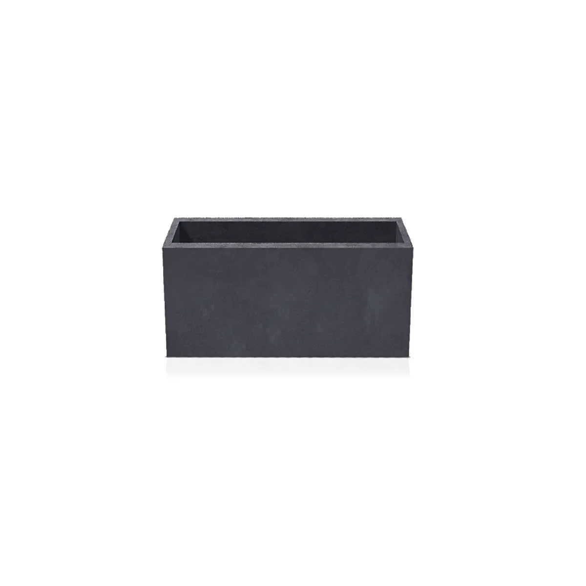 Outdoor Concrete Planters - Rectangle 30x70x30 cm on white background Decormania UK