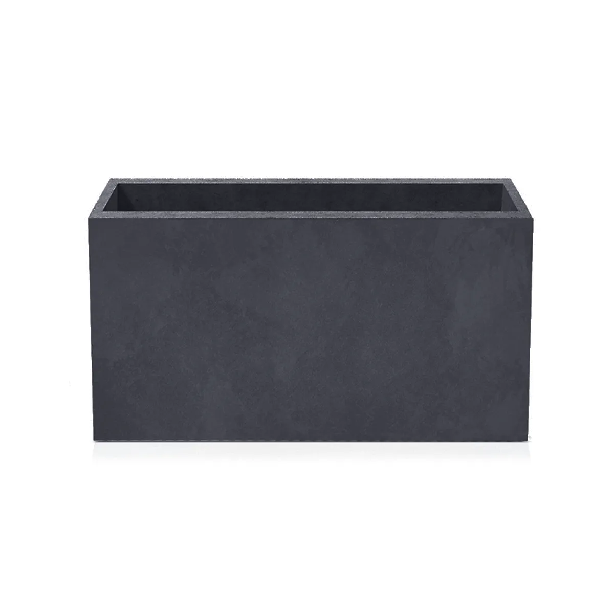 Outdoor Concrete Planters - Rectangle 40x120x60 cm on white background Decormania UK