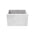 Outdoor Concrete Planters - Square 100x100x50 cm on white background Decormania UK