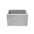Outdoor Concrete Planters - Square 100x100x50 cm on white background Decormania UK