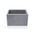 Outdoor Concrete Planters - Square 100x100x50 cm on white background Decormania UK