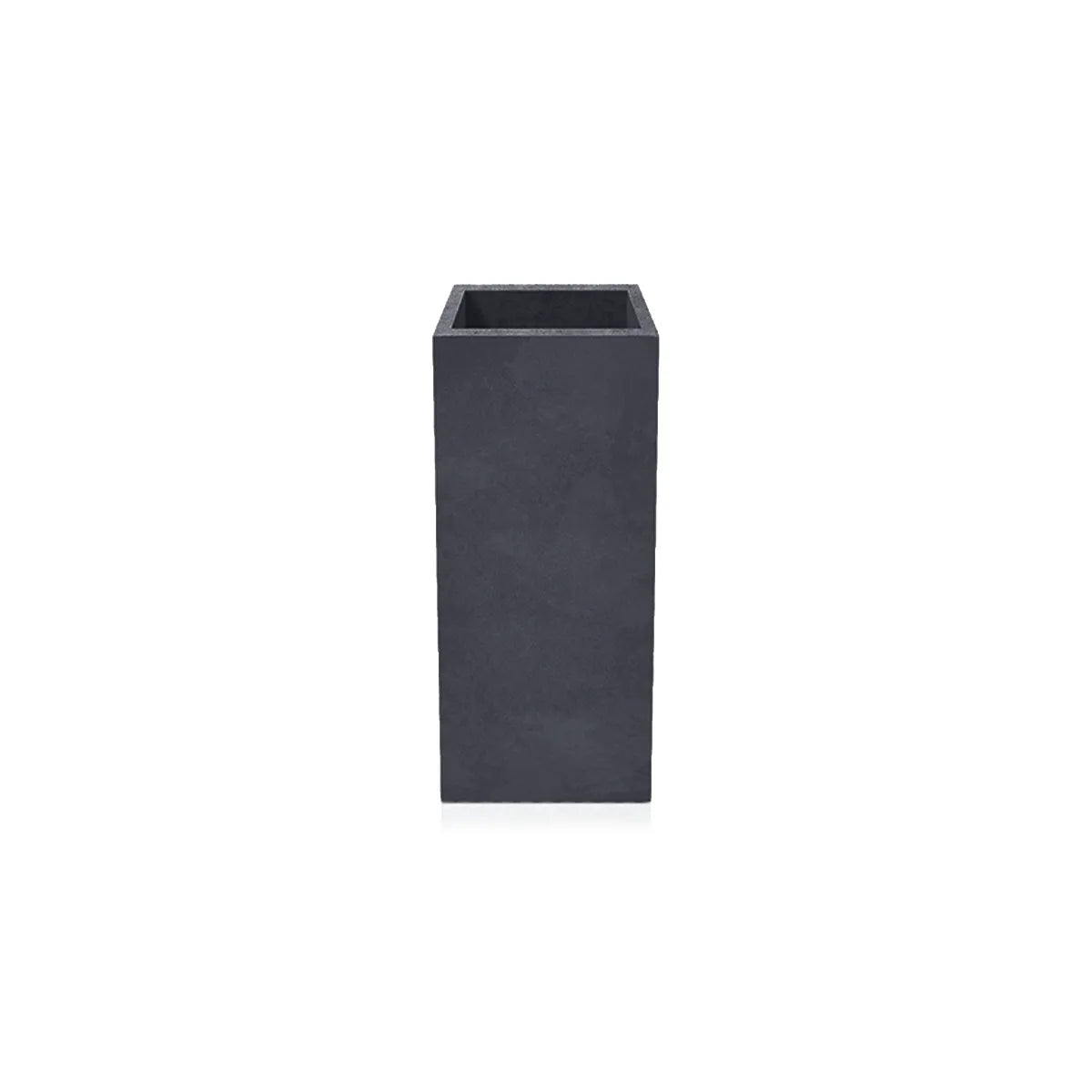 Outdoor Concrete Planters - Square 30x30x70 cm on white background Decormania UK