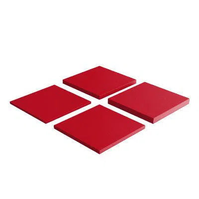 PIXEL L Soft Acoustic Wall Panels on white background Decormania UK