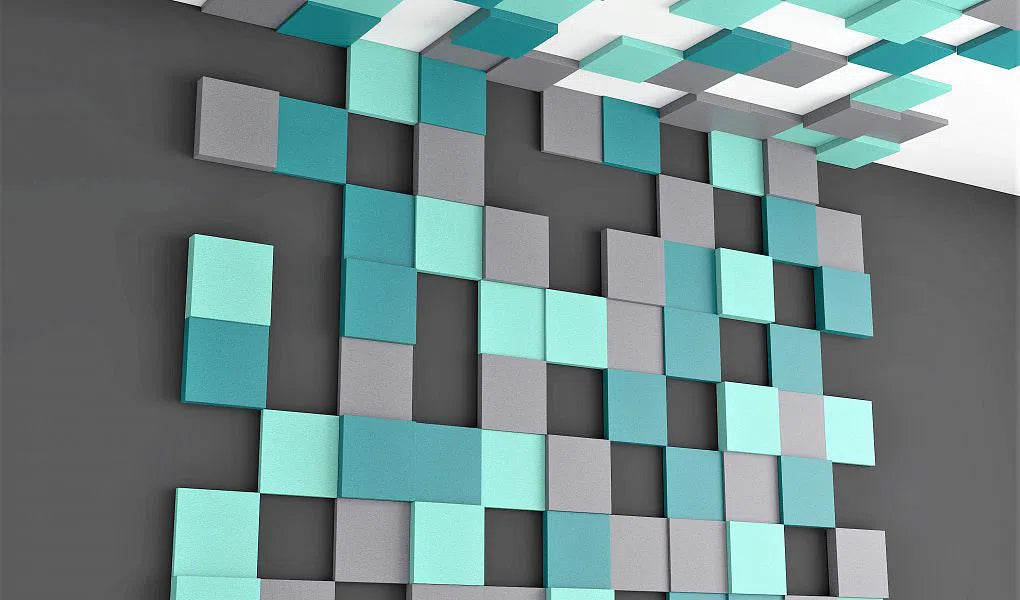 PIXEL S Soft Acoustic Wall Panel decor piece 3D Wall Panels | DecorMania UK