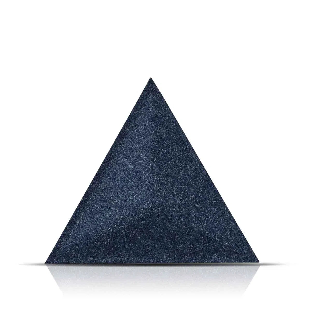 PYRAMID 3D Acoustic Felt Wall Panels on white background NAVY Multipack Decormania UK