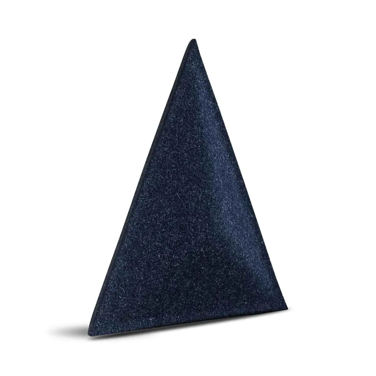PYRAMID Acoustic 3D Felt Wall Panels on white background NAVY Multipack Decormania UK