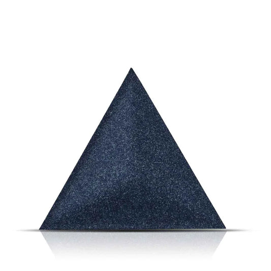 PYRAMID Acoustic 3D Felt Wall Panels on white background NAVY Multipack Decormania UK