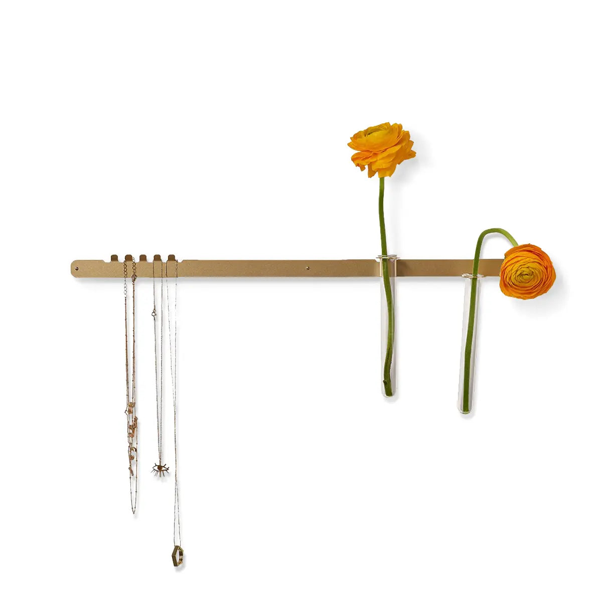 Padded Wall Boards Accessories - Decorative Strip 2 Gold on white background Decormania UK