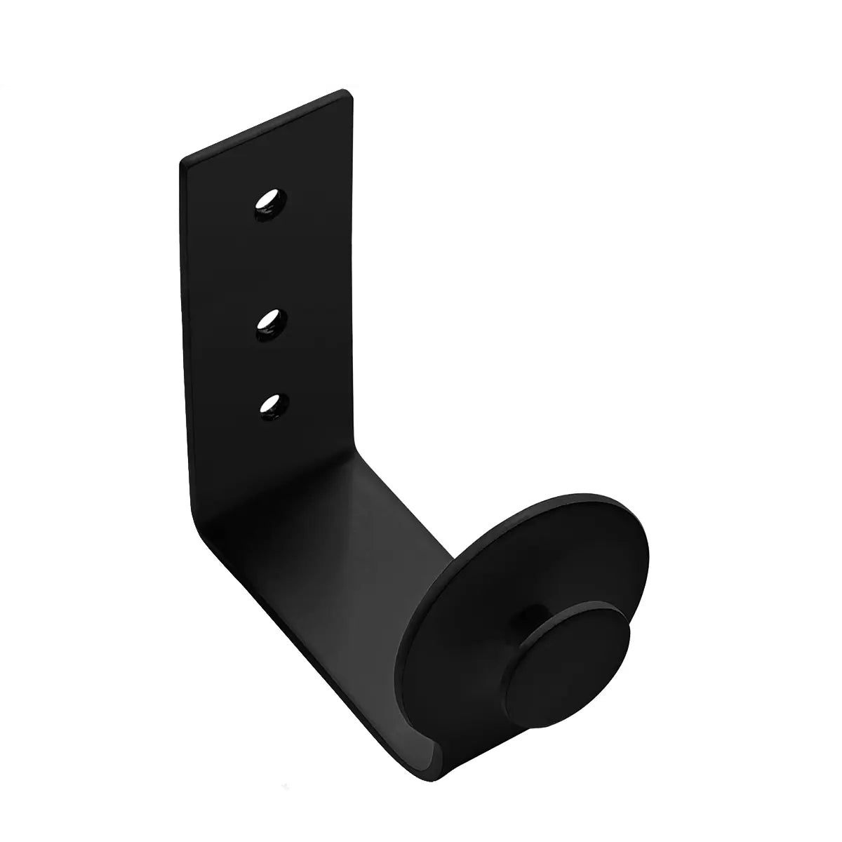 Padded Wall Boards Accessories - Hook on white backgroun Black Decormania UK