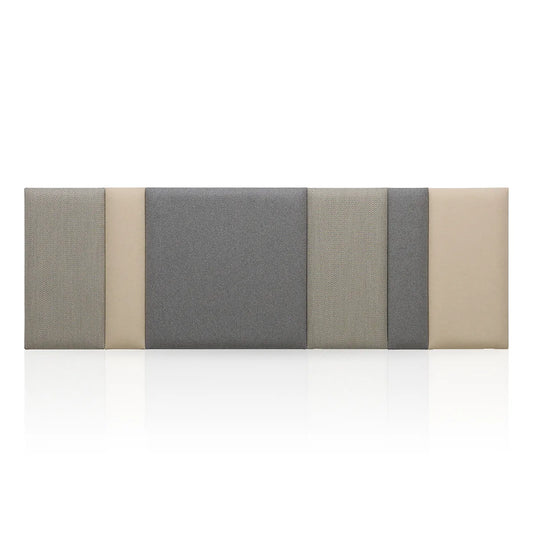 Padded Wall Panels Set 1 Olive on white background Decormania UK