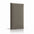 Taupe bespoke upholstered wall panel on white background