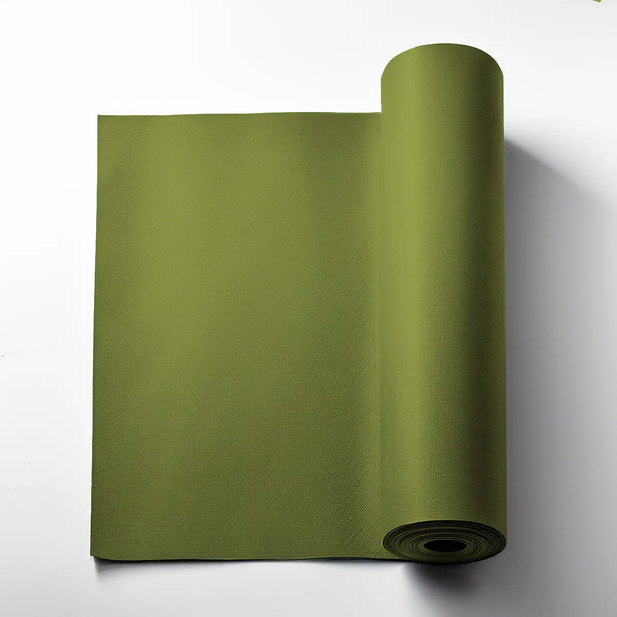 Plain Acoustic Wallpaper Decormania UK khaki swatch 