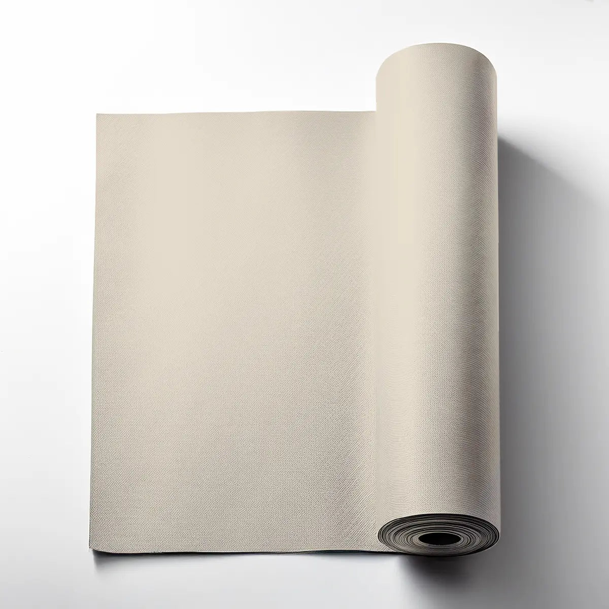 Plain Acoustic Wallpaper Wool cappucino DecorMania UK