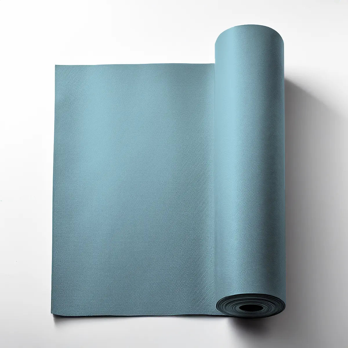 Plain Acoustic Wallpaper Wool light turqoiuse DecorMania UK