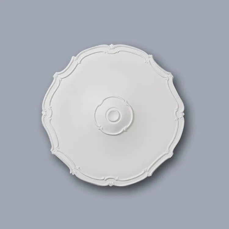 R16 ARSTYL Ceiling Rose on light blue background DecorMania UK