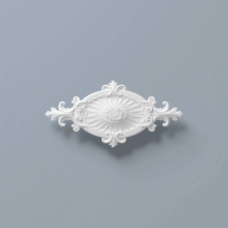 R1 ARSTYL Ceiling Rose on light blue background DecorMania UK