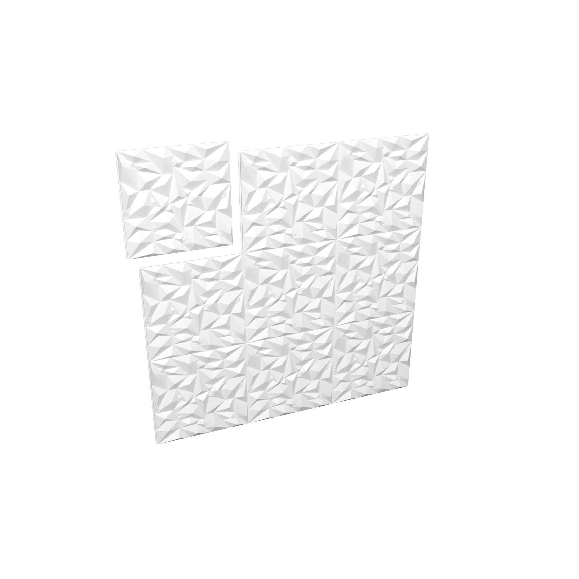 RHINESTONE 3D Decorative Wall Panels - Polystyrene on white background | DecorMania UK