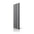3D Concrete Wall Panels STRIPES S95 colour on white background DecorMania UK